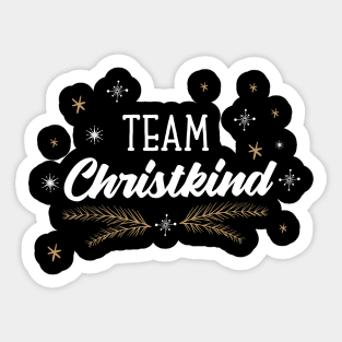 Team Christkind  Outfit for Family Christmasoutfit Sticker